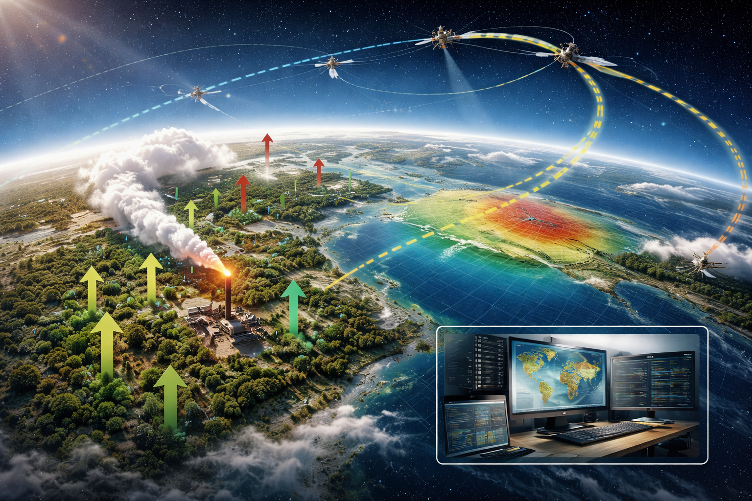 Carbon-cycle inversion