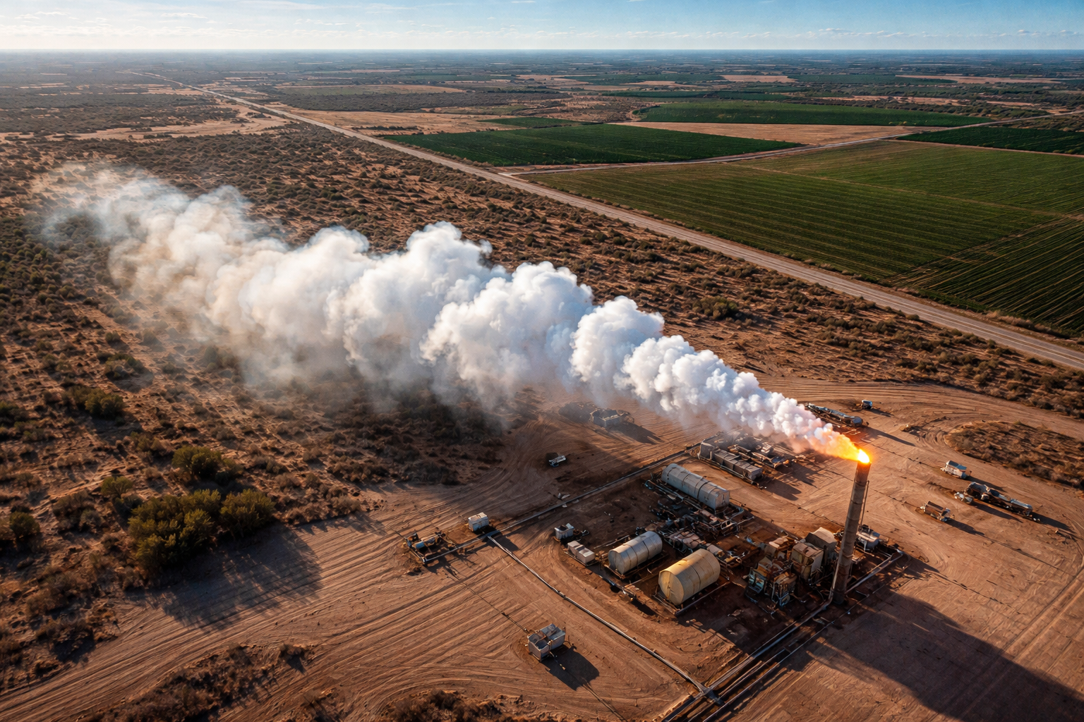 Methane plume detection